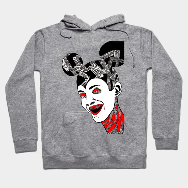 I'll Bite You! Hoodie by FUN ART